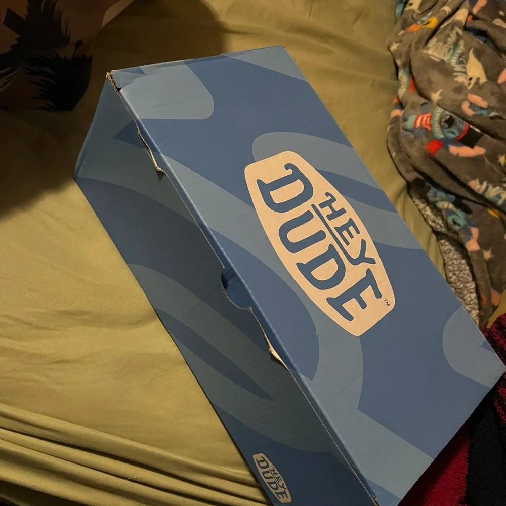 WORN ONCE Hey Dudes Men’s Wally Slub in White. Size 10 - Picture 5 of 7